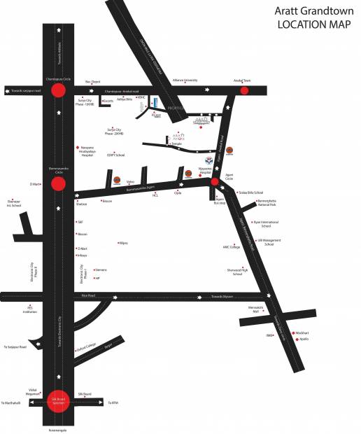 Images for Location Plan of Aratt Grand Town Plot