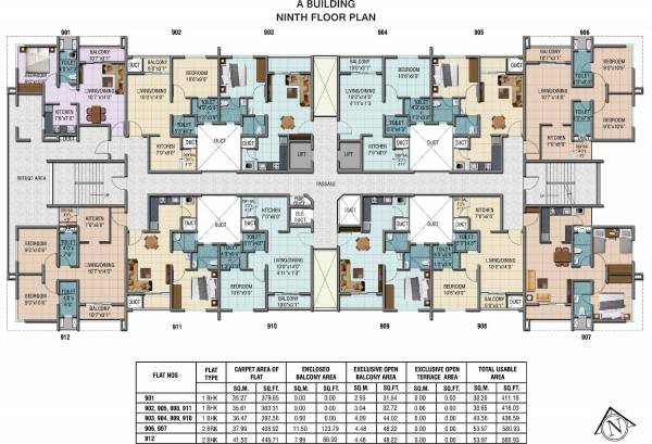 Tower B Cluster Plan neelaya Tower B Cluster Plan