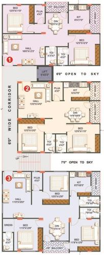 Images for Cluster Plan of Umas Sapphire Heights