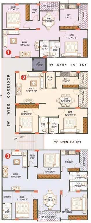 Images for Cluster Plan of Umas Sapphire Heights