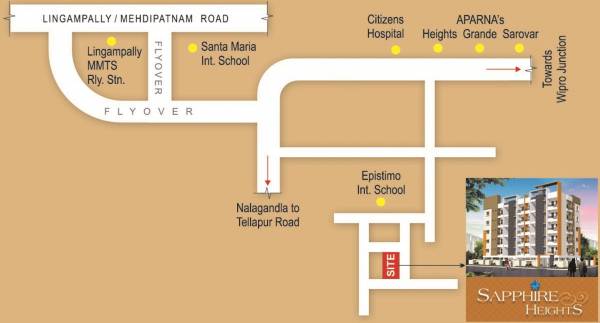 Images for Location Plan of Umas Sapphire Heights