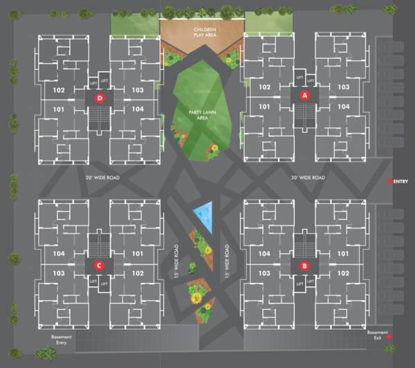 Images for Cluster Plan of A Shridhar Kaveri Soham
