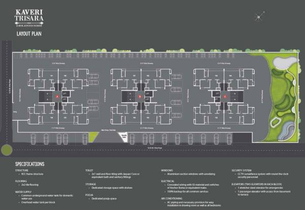 Images for Layout Plan of A Shridhar Kaveri Trisara