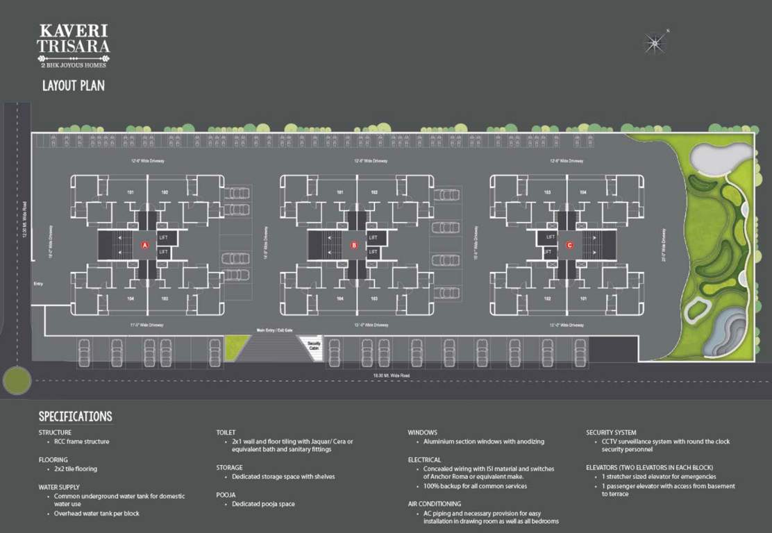 Images for Layout Plan of A Shridhar Kaveri Trisara