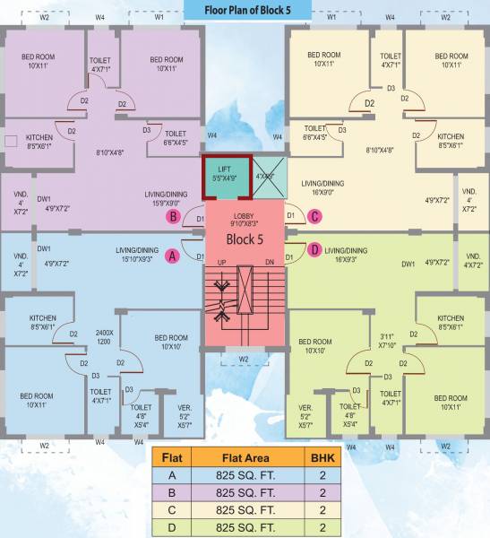 Images for Cluster Plan of Prakash Builders Shivlok