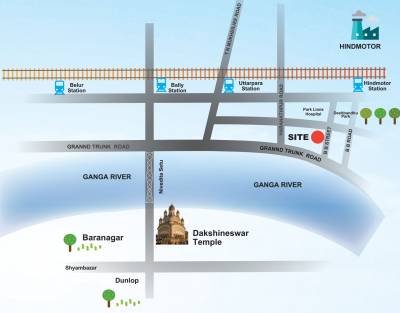 Images for Location Plan of Prakash Builders Shree Ganges