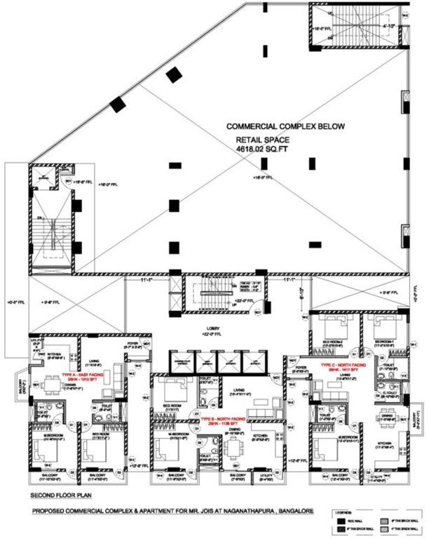 Images for Cluster Plan of Narmada Developers Sri Heights