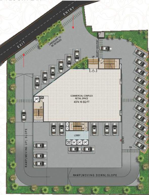 Images for Cluster Plan of Narmada Developers Sri Heights