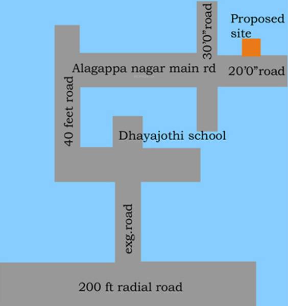 Images for Location Plan of Raghav Majestic Flats