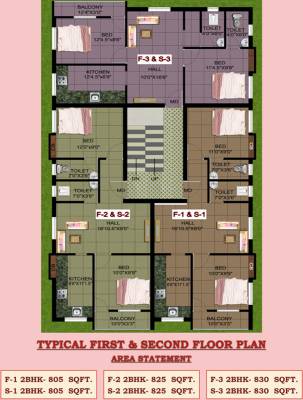 Images for Cluster Plan of Raghav Krishna Nivas