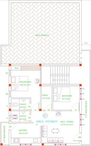 Images for Cluster Plan of Ganga Chennai Bhagyalakshmi