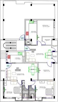 Images for Cluster Plan of Tirupatiyar Tirumal Flats