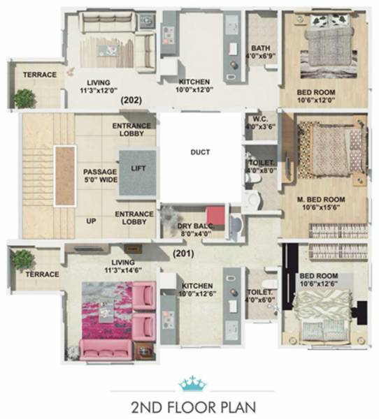 Images for Cluster Plan of Saakshi Tiara