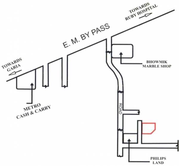Images for Location Plan of Infinity Kolkata Gamma Sunrise