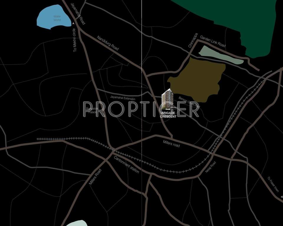 crescent Images for Location Plan of Brigade Crescent