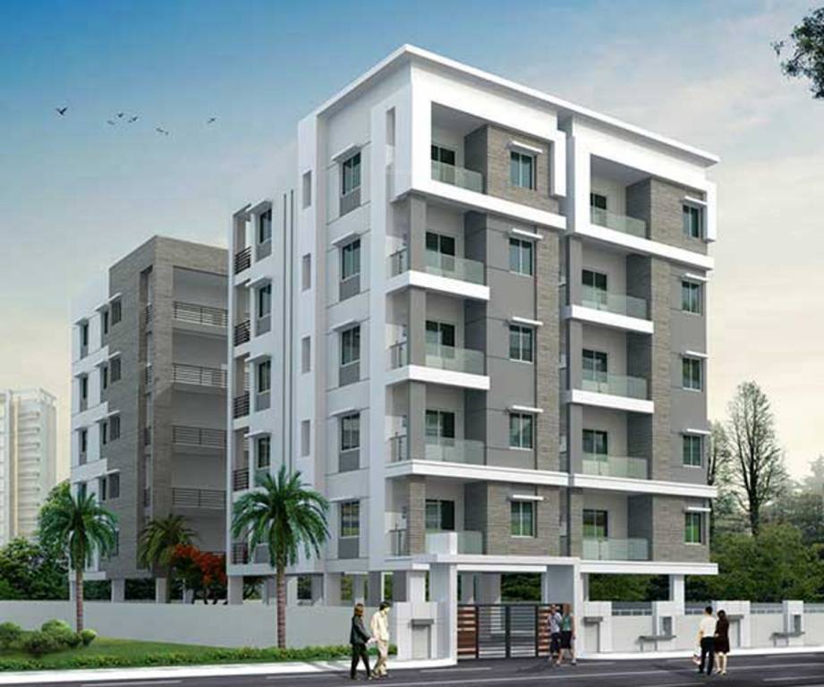 Rohini Constructions Prk Naganand Towers In Seethammadhara 