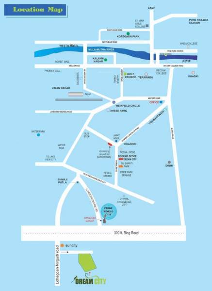 Images for Location Plan of Avdhoot Realty Dream City