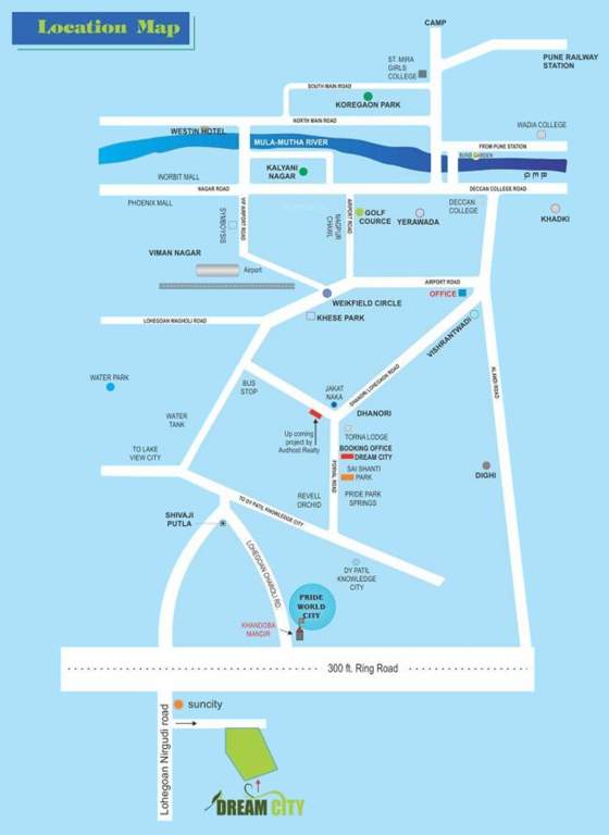 Images for Location Plan of Avdhoot Realty Dream City