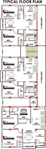 Images for Cluster Plan of Shree Balaji Constructions Guntur Hibiscus Residency