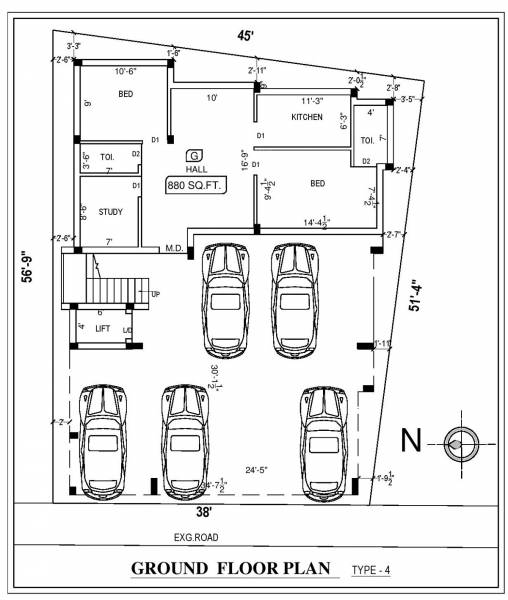 Images for Cluster Plan of VGK Aadhira Homes