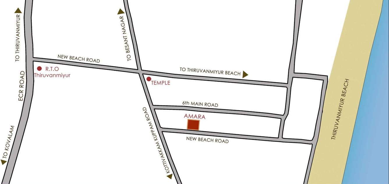  ananya Images for Location Plan of Amara Ananya