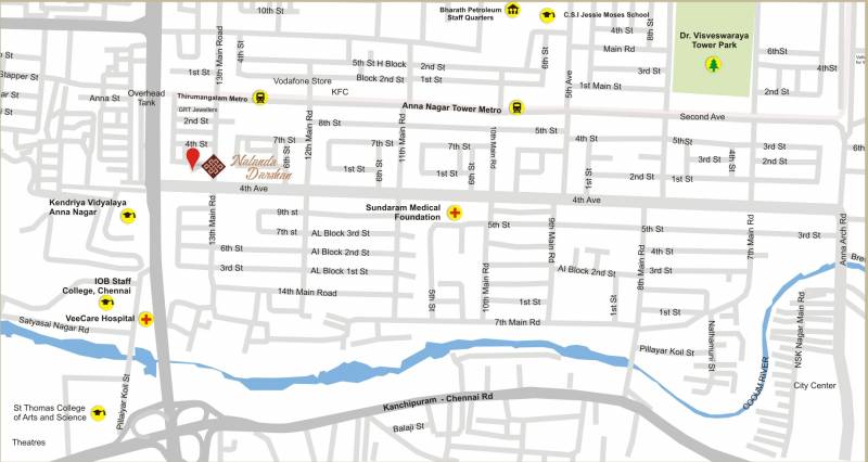 Images for Location Plan of India Nalanda Darshan