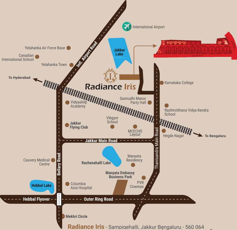  radiance iris Images for Location Plan of Radiance Iris