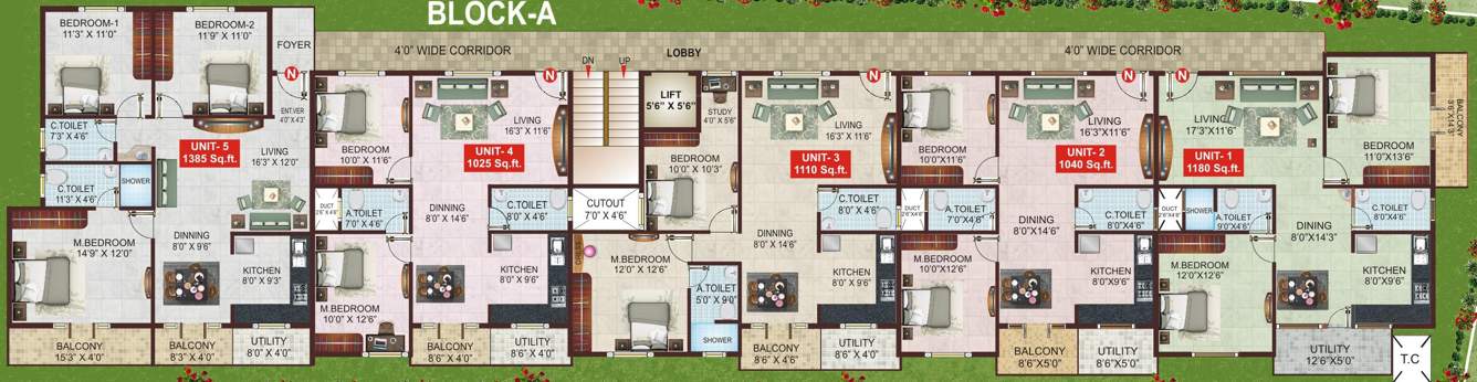 Images for Cluster Plan of Shivaganga SM Symphony