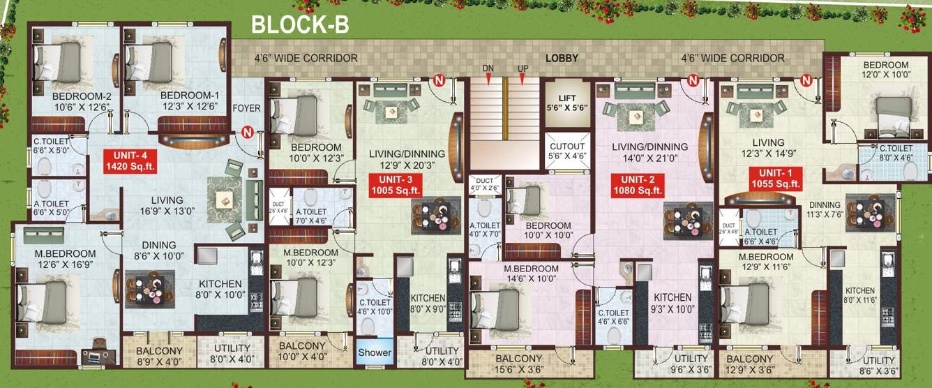 Images for Cluster Plan of Shivaganga SM Symphony