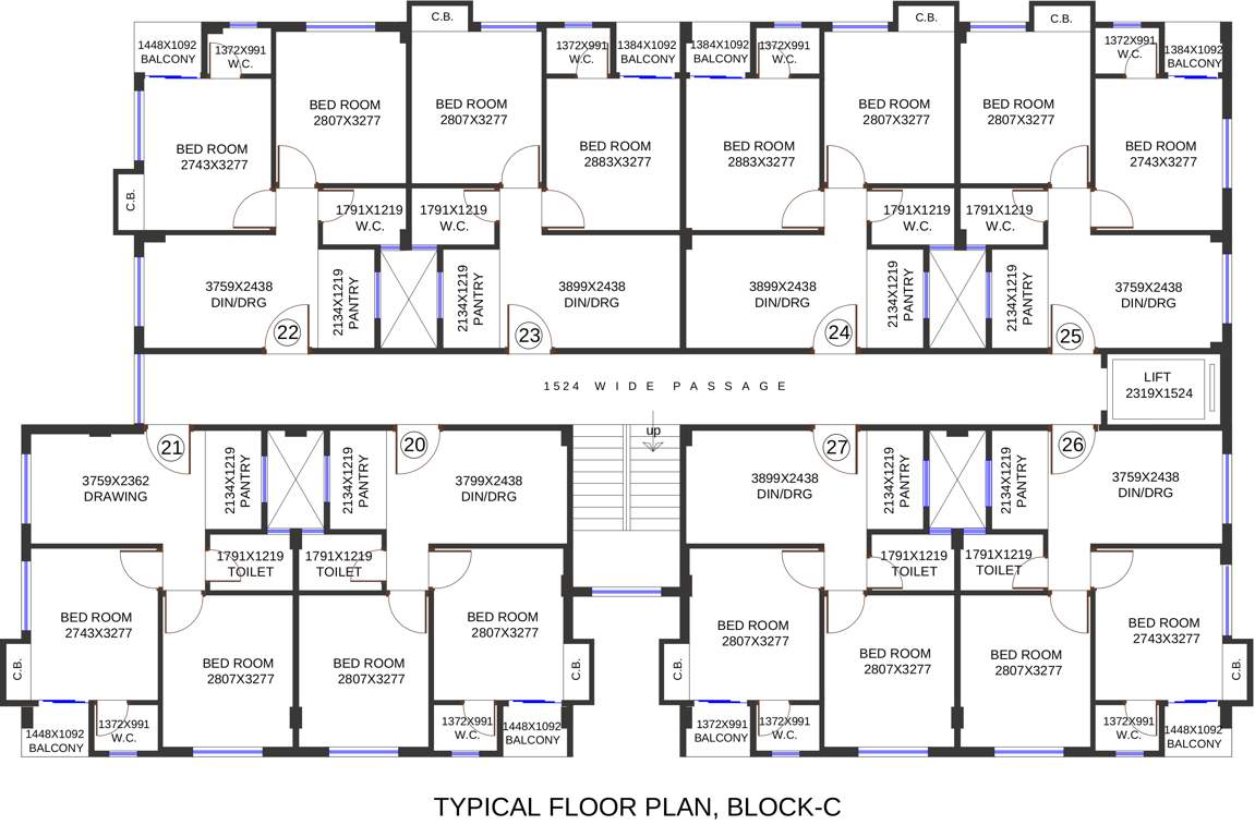 Images for Cluster Plan of Realtech The Indiana