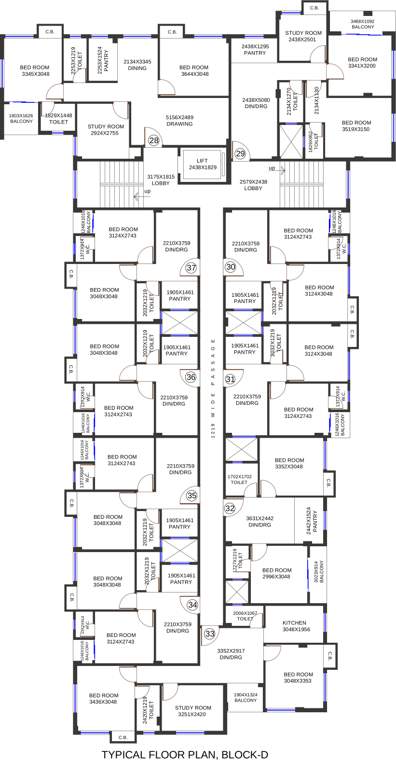 Images for Cluster Plan of Realtech The Indiana