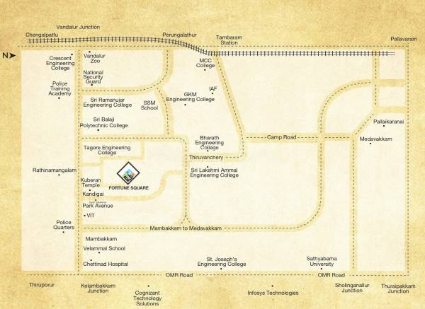 Images for Location Plan of Vijay Fortune Square