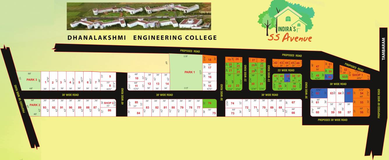 Images for Layout Plan of Indira SS Avenue