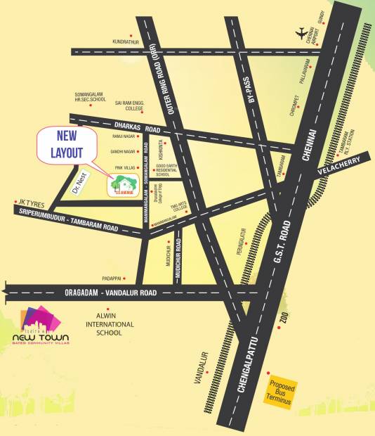 Images for Location Plan of Indira SS Avenue
