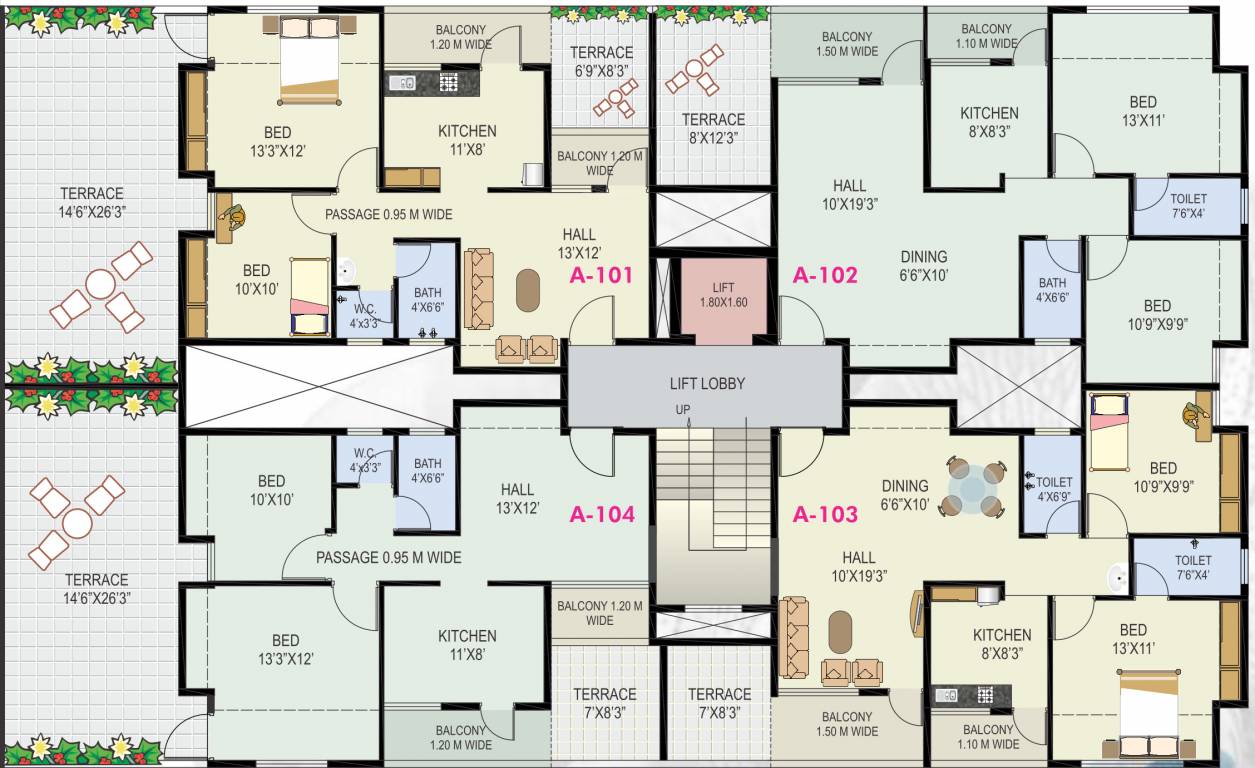 Images for Cluster Plan of Shantama Constructions Narayan Pushp