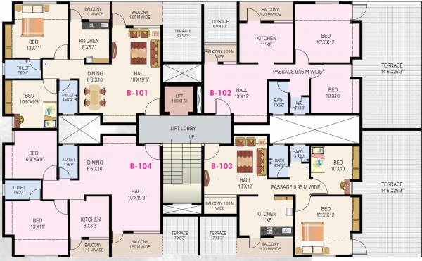 Images for Cluster Plan of Shantama Constructions Narayan Pushp