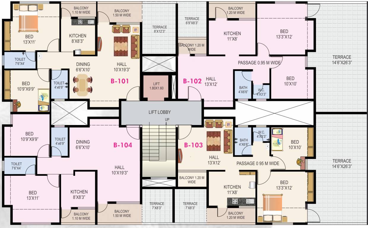 Images for Cluster Plan of Shantama Constructions Narayan Pushp