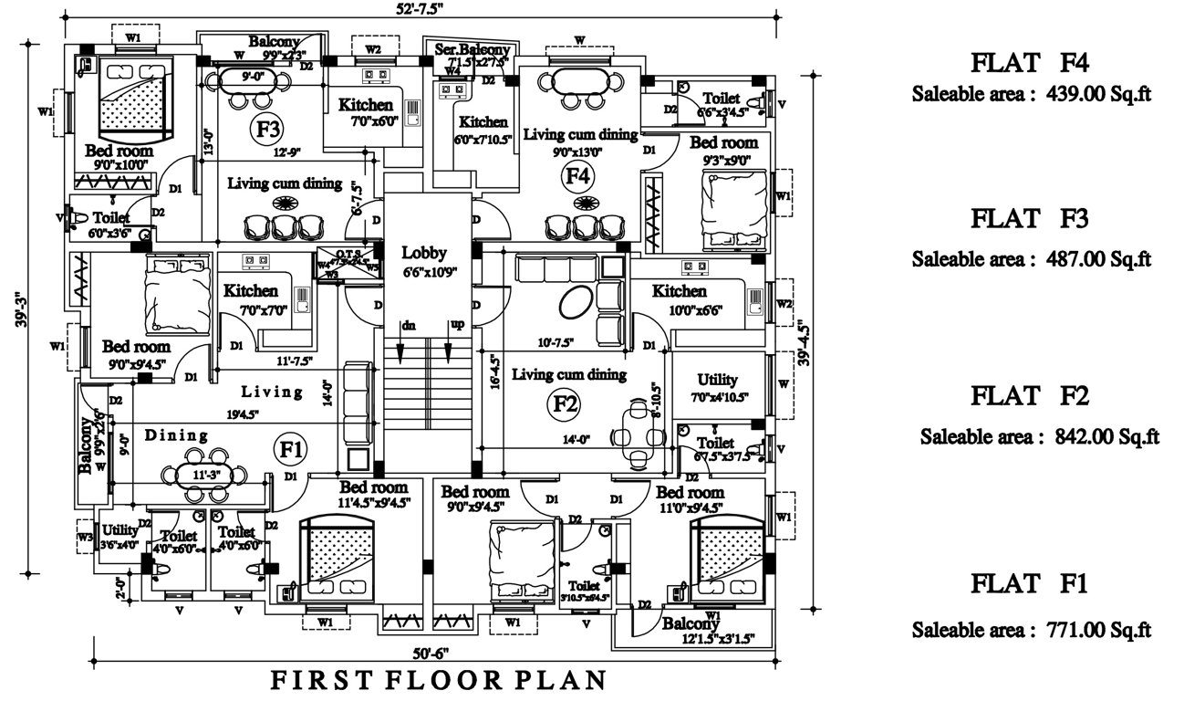 Images for Cluster Plan of Dream Raja Enclave