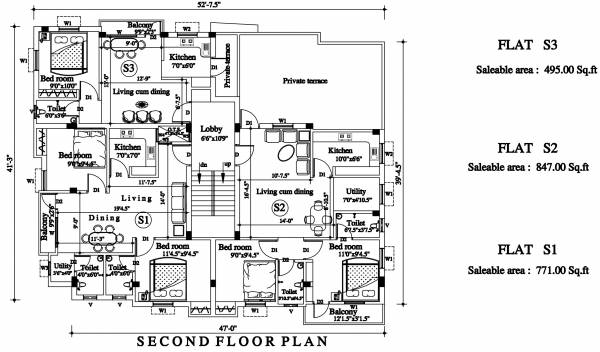 Images for Cluster Plan of Dream Raja Enclave