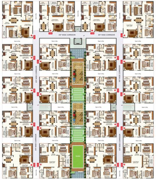 Images for Cluster Plan of Aditya Civil Constructions Elite