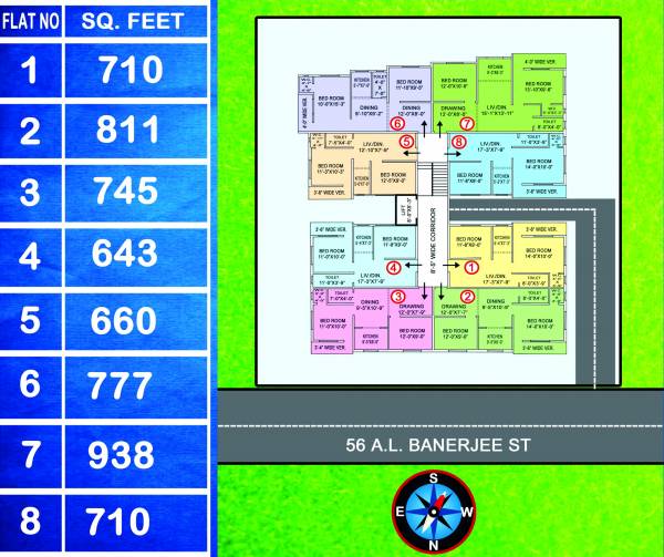 Images for Layout Plan of Chayanir Nirman Shyam Villa