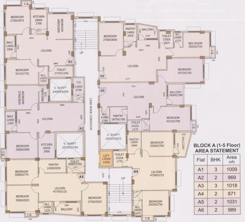  pleasant-palace Images for Cluster Plan of Vijaylakshmi Pleasant Palace