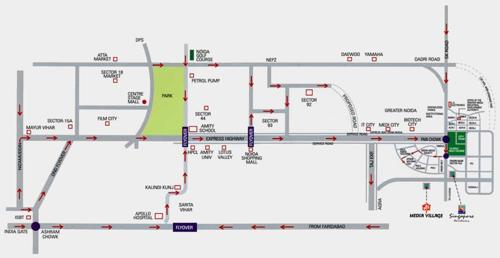 Images for Location Plan of Samiah Media Village media-village Images for Location Plan of Samiah Media Village