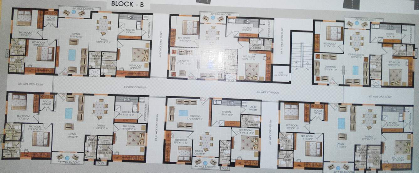 Images for Cluster Plan of  Neelanchal Heights