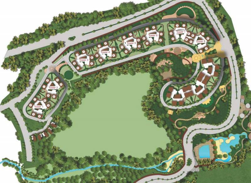 Images for Master Plan of Paranjape Forest Trails Highland Tower 7 and 8