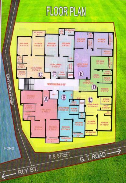 Images for Layout Plan of  Dulal Chandra Abasan