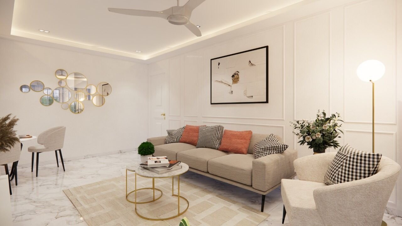  a m residency Living Area