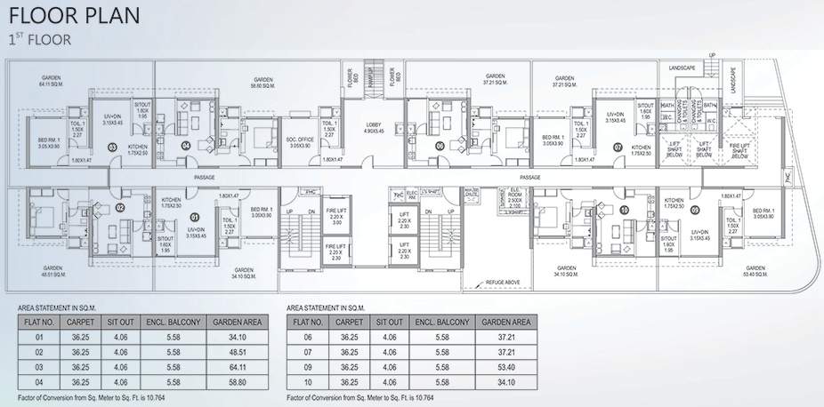 Images for Cluster Plan of Paranjape Blue Ridge The Lofts