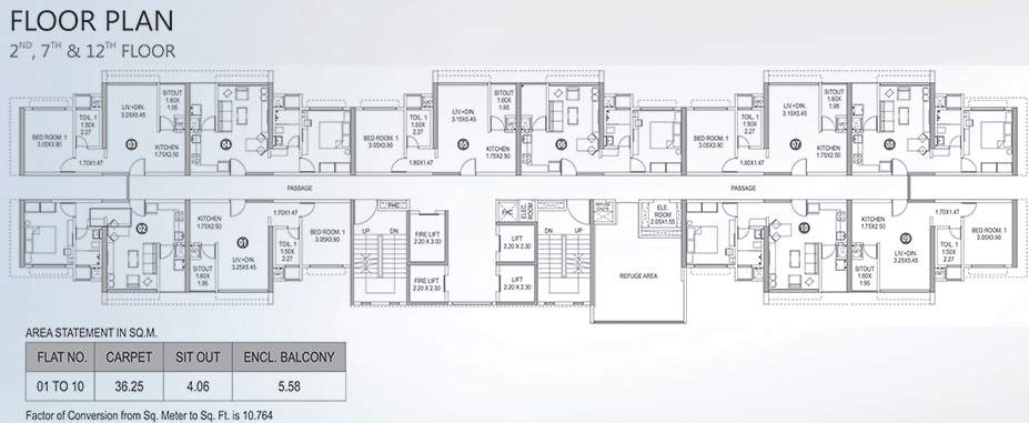 Images for Cluster Plan of Paranjape Blue Ridge The Lofts