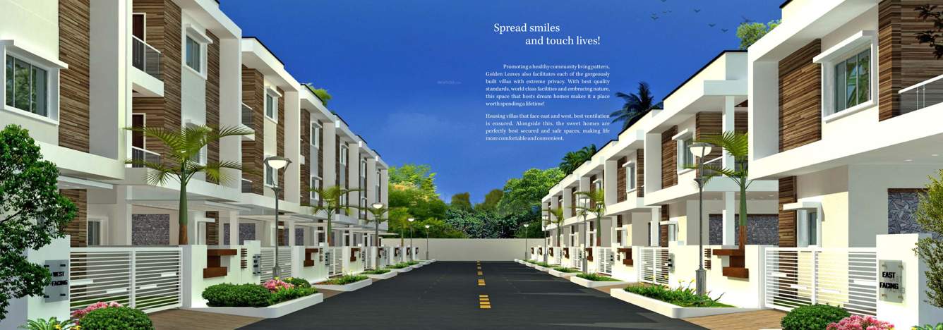  golden leaves Images for Elevation of Devi Constructions Hyderabad Golden Leaves